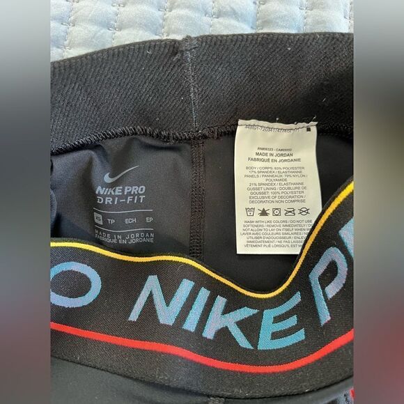 Nike Pro Training Disco 7/8 Leggings Black Compression Size Extra Small - Picture 8 of 13